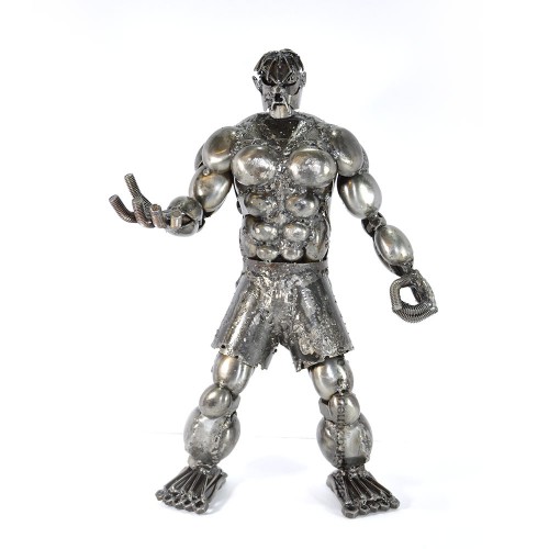 Hulk Scrap Metal Sculpture - Superhero 