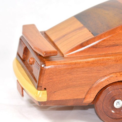 wooden mustang
