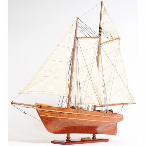 America Schooner 1851 Model Ship | Yacht Sail Boats Sloop Wooden Model