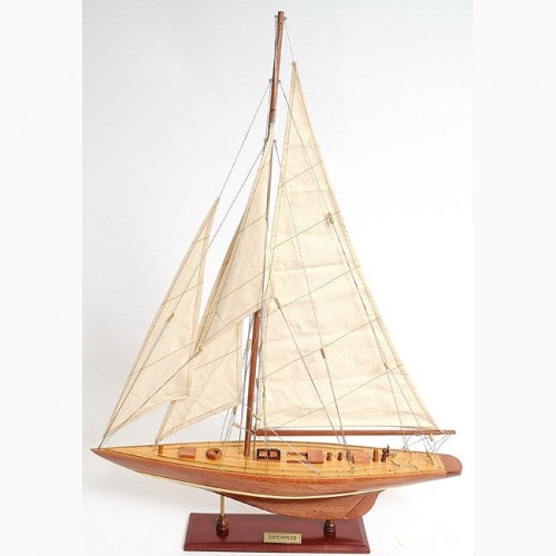 Enterprises Sm | Yacht Sail Boats Sloop Wooden Model