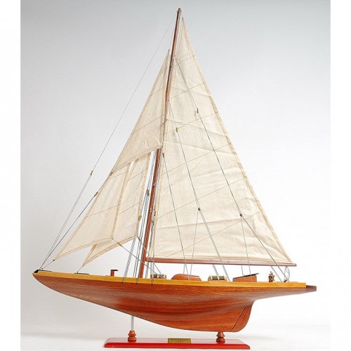 Shamrock Mid | Yacht Sail Boats Sloop Wooden Model