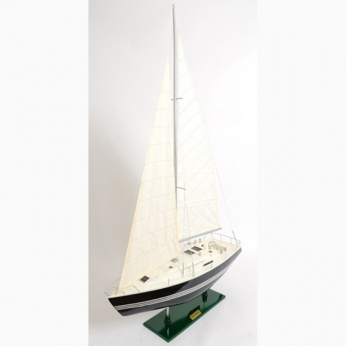 Victory Yacht Painted | Yacht Sail Boats Sloop Wooden Model