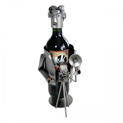 Photographer Wine Bottle Holder