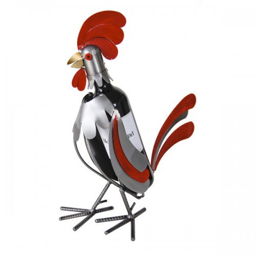 Rooster 1 Bottle Tabletop Wine Rack