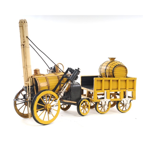 Handcraft Iron frame 1829 Yellow Stephenson Rocket Steam ...