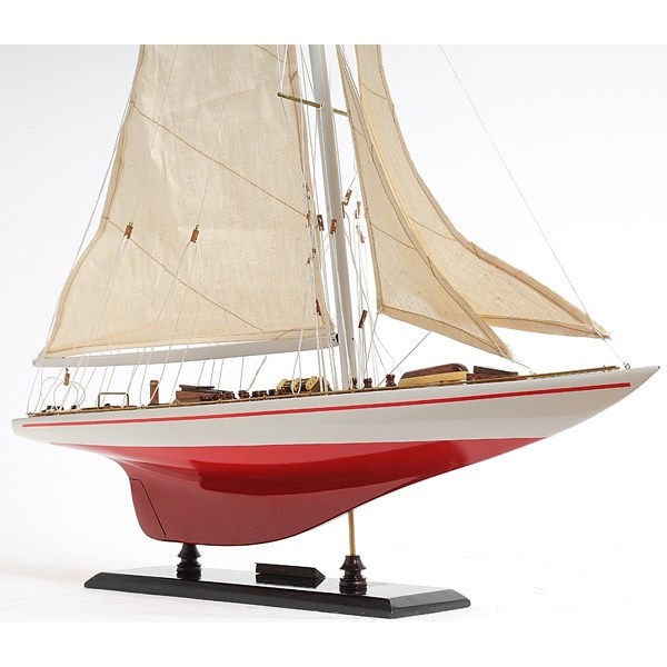 Rainbow Sailing Boat Model 24" Handcrafted Wooden Model NEW 