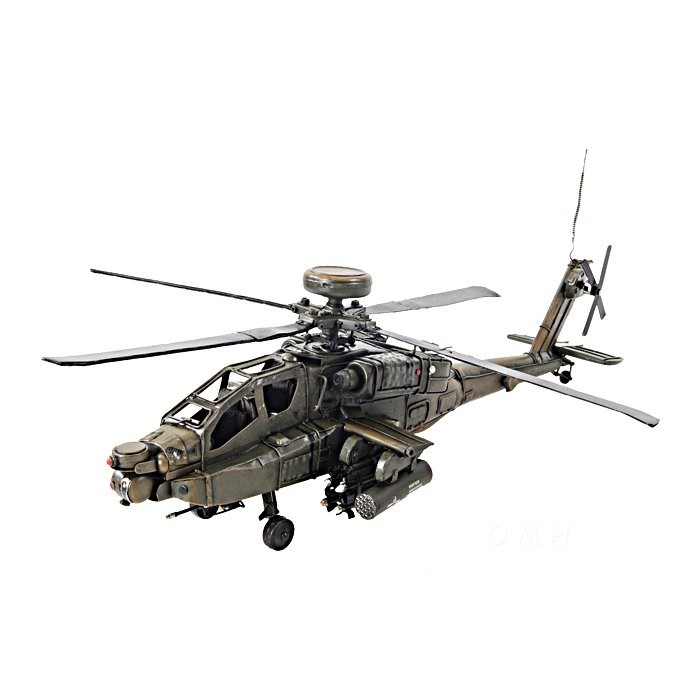 Discriminatie scheerapparaat Dwingend Ah-64 Apache 1:24 Scale Model Helicopter