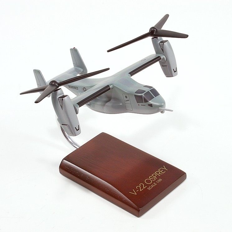 Boeing Bell V 22 Osprey Usmc Grey Model Scale 1 96