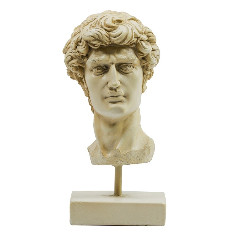David Head Statue Figurine Architecture Model Architectural Replicas