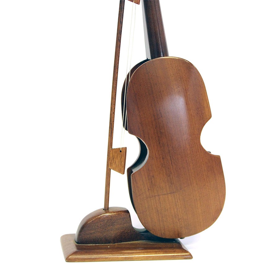Wooden Violin Model Mahogany Wood Design