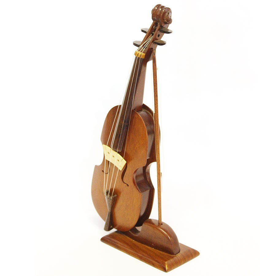 wooden toy violin