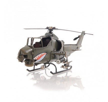 Ah-1G Cobra 1:16 scaled aviation model - Handcrafted Iron framed