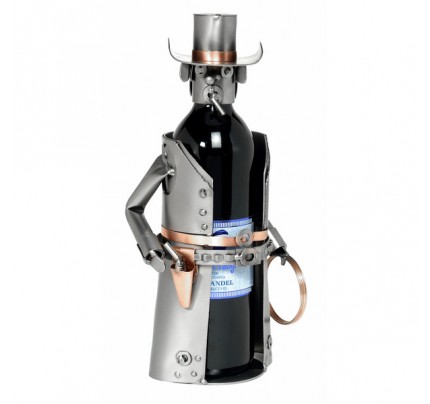 Cowboy 1 Bottle Tabletop Wine Rack