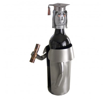 Female Graduate Wine Bottle Holder