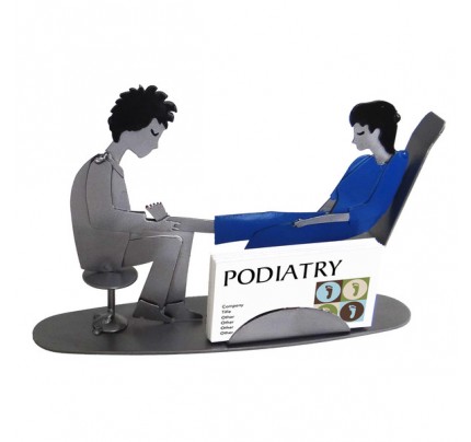 Doctor Podiatrist Female Business Card Holder