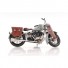 Handcrafted Iron framed 1945 Grey Motorcycle 1:12 scale model