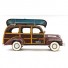 Handcrafted Iron frame 1947 Chevrolet Suburban W/Canoe 1:12 scale model