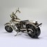 Harley DavidsonModel Metal Art Sculpture (Gold & Black) 