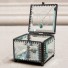 Vintage Inspired Glass Jewellery Box - Modern Monogram Etching
