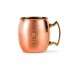 Circle Monogram Moscow Personalized Copper Mule Mug