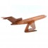 Boeing 727 Solid Mahogany Wooden Airplane model for Aircraft Lovers