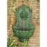 Casa Del Lago Lion Head Wall Niche Fountain