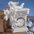 Baroque Twin Cherubs Clock  is a great unique gift for Marble Statues lovers