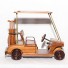 Wooden Golf Cart Mahogany : Gift for Golf lovers