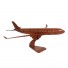 Airbus A330 Wooden Airplane | A330 Mahogany Wooden Model