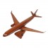 Airbus A330 Wooden Airplane | A330 Mahogany Wooden Model