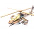 Handcrafted wooden scale model aircraft Sikorsky UH-60