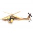 Handcrafted wooden scale model aircraft Sikorsky UH-60