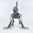 Crawling Alien Metal Sculpture model | Scrap Metal Sculpture Art 