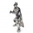 Batman Metal Sculpture - Marvel Warrior Model Recycled Metal Handmade