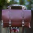 Bicycle Bag Saddle Handlebar Frame Bag - Cherry Brown Classic Bag