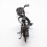Boy Bicycle Sculpture Model Metal
