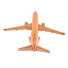 Boeing 737 Wooden Airplane Model - B737 Solid Mahogany Wooden