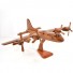 C130 Hercules airplane wooden model