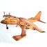 Lockheed C-130 Hercules Mahogany Wood Aircraft wooden model