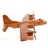 C130 Hercules airplane wooden model