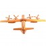 Lockheed C-130 Hercules Mahogany Wood Aircraft wooden model