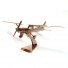 Cessna 172 Airplane Mahognay Wooden Model