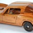 Wooden Car Chevrolet Corvette Stingray Car model