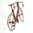 Bicycle Wire Art Sculpture handmade bike copper color - men's gear