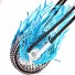 Dragon Motorcycle Model - Wire Art Model in Blue