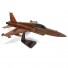 F-16 Falcon Fighter Aircraft Wooden Model