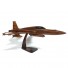 F-16 Falcon Fighter Aircraft Wooden Model