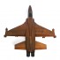 F-16 Falcon Fighter Aircraft Wooden Model