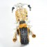 Harley-Davidson Fatboy, Aluminium Wire Art Sculpture Motorcycle handmade