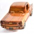 Ford Mustang 1964 - Handcrafted Mahogany Wood Model Car - Wooden Car